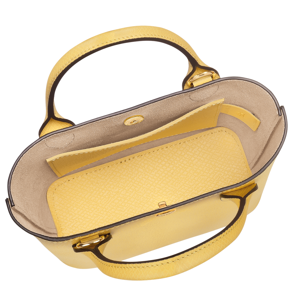 Épure XS Tote bag Yellow Chick - Leather