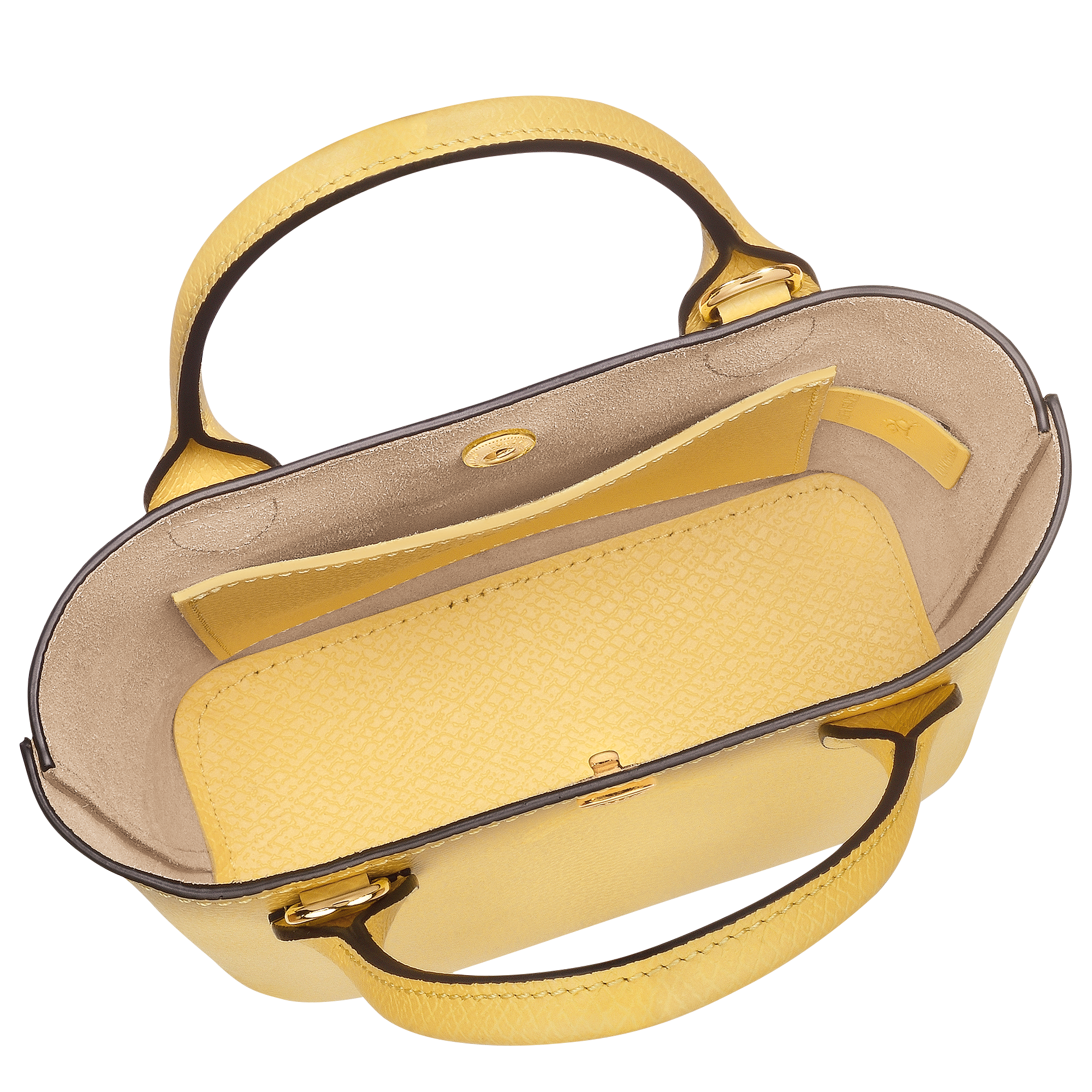 Épure XS Tote bag Yellow Chick - Leather