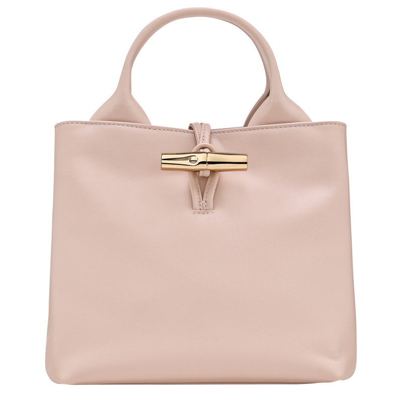 Le Roseau S Handbag Petal Pink - Leather