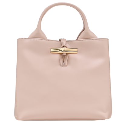 Le Roseau S Handbag Petal Pink - Leather