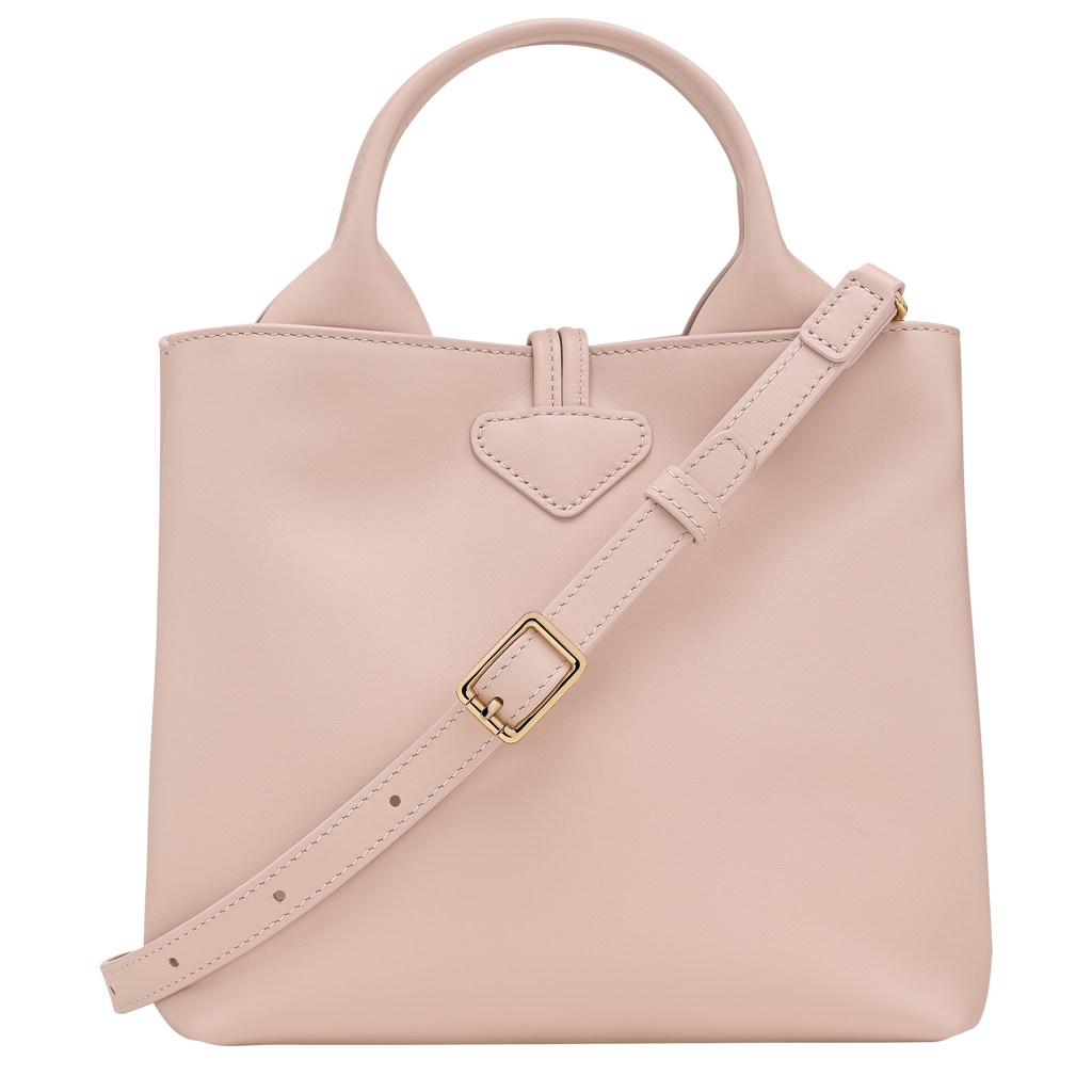 Le Roseau S Handbag Petal Pink - Leather