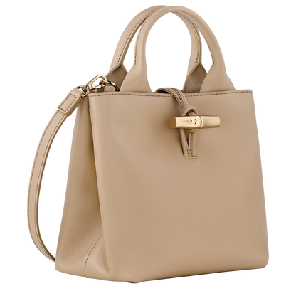 Le Roseau S Handbag Root - Leather