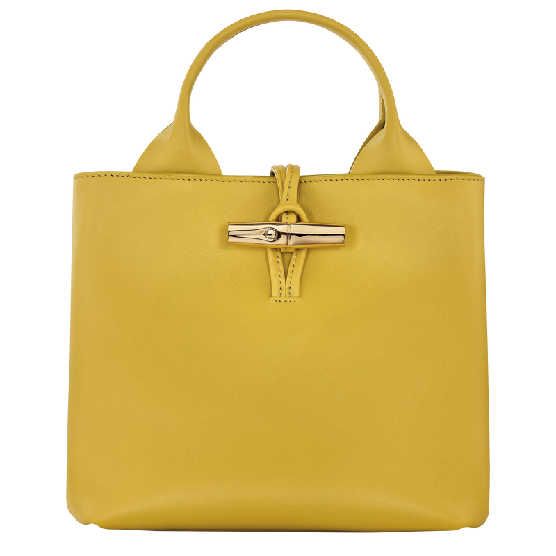 Le Roseau S Handbag Ginger - Leather