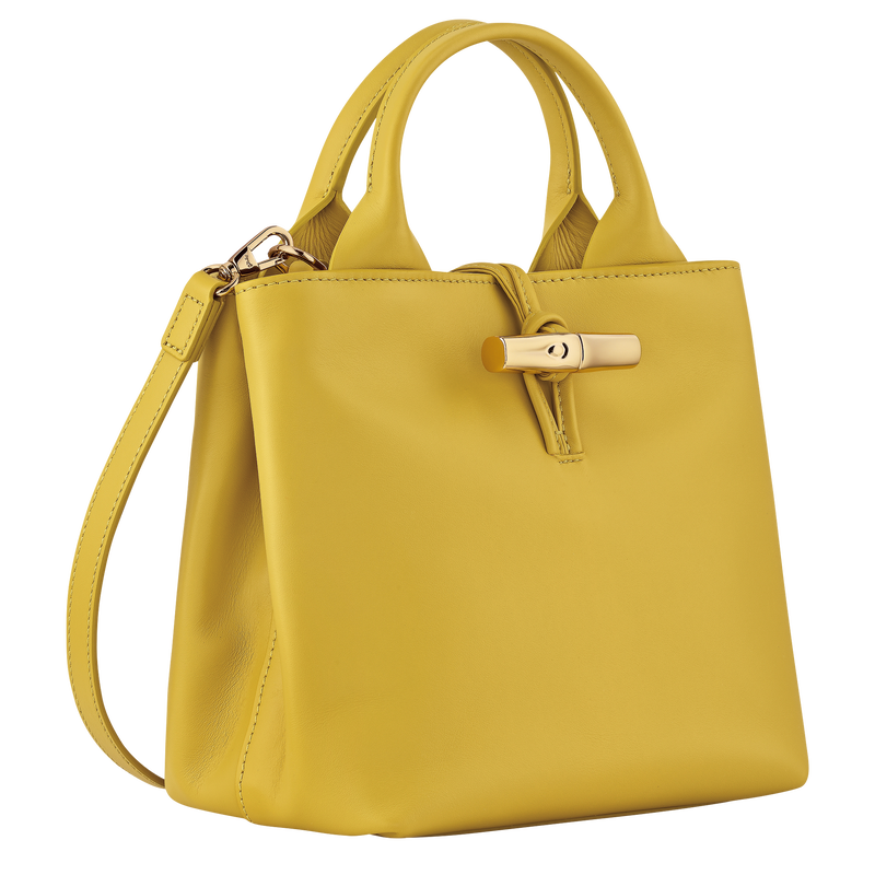 Le Roseau S Handbag Ginger - Leather