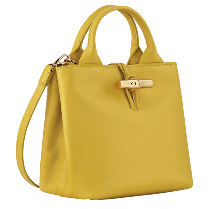 Le Roseau S Handbag Ginger - Leather