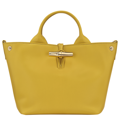 Le Roseau S Handbag Ginger - Leather