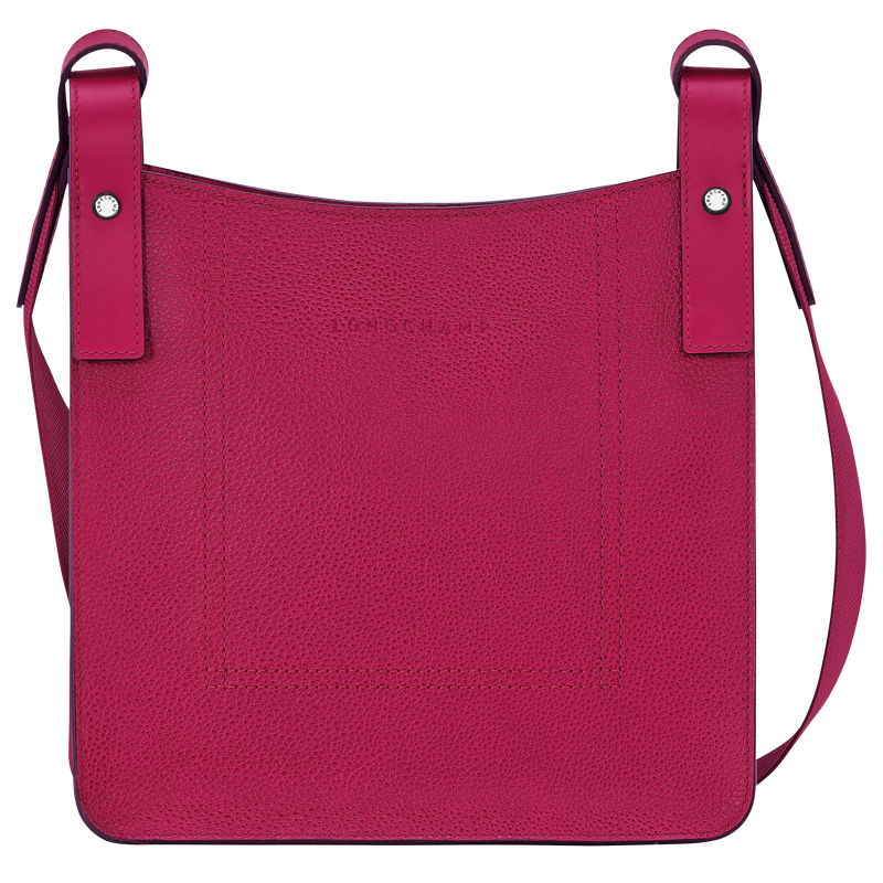 Le Foulonné S Crossbody bag Beetroot - Leather