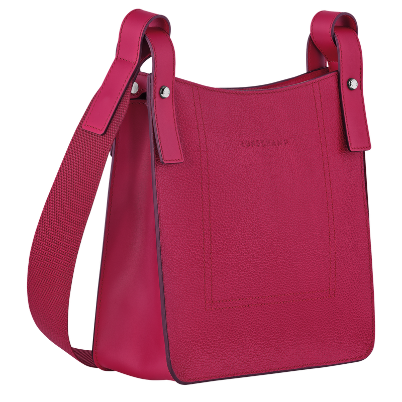 Le Foulonné S Crossbody bag Beetroot - Leather