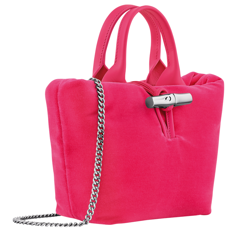 Le Roseau XS Handbag Pink - Canvas