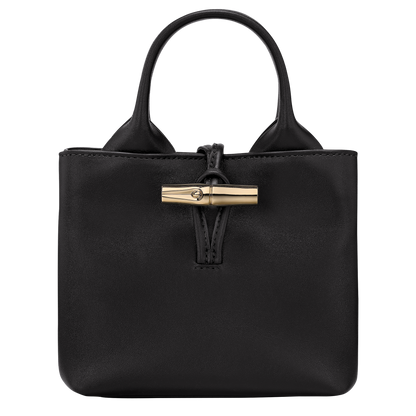 Le Roseau XS Handbag Black - Leather