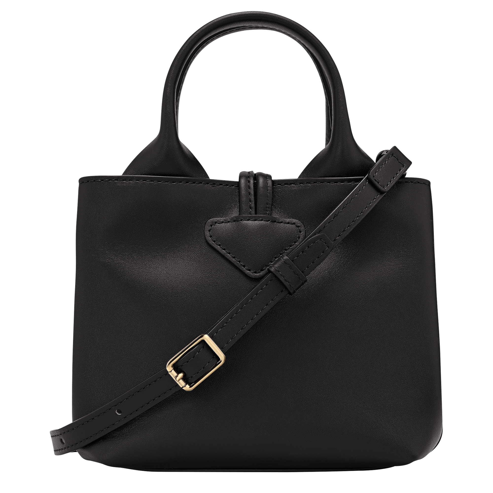 Le Roseau XS Handbag Black - Leather