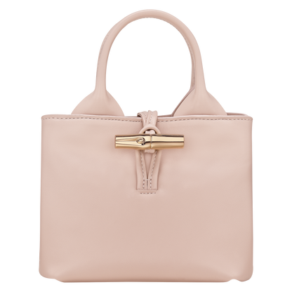 Le Roseau XS Handbag Petal Pink - Leather