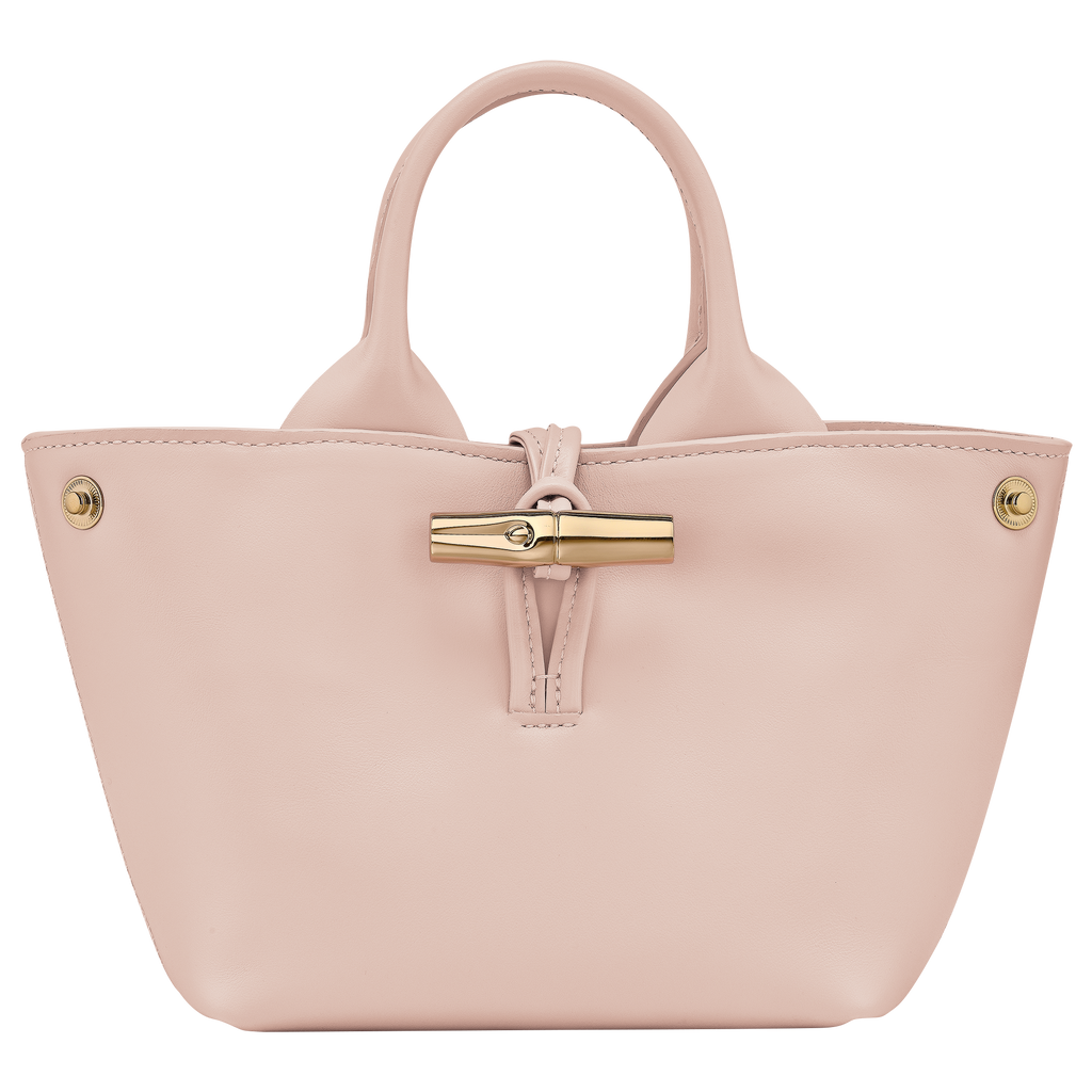 Le Roseau XS Handbag Petal Pink - Leather