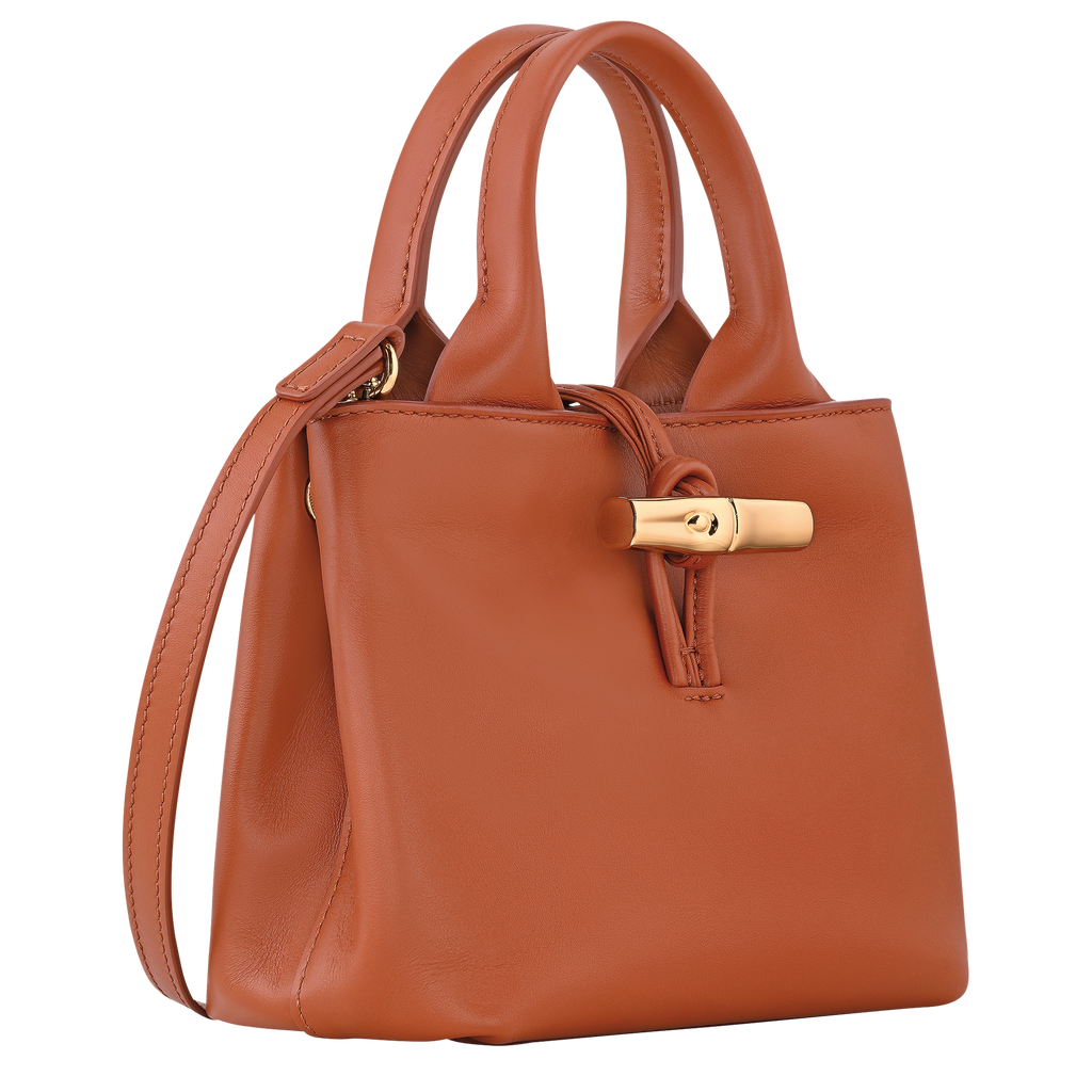 Le Roseau XS Handbag Bark - Leather