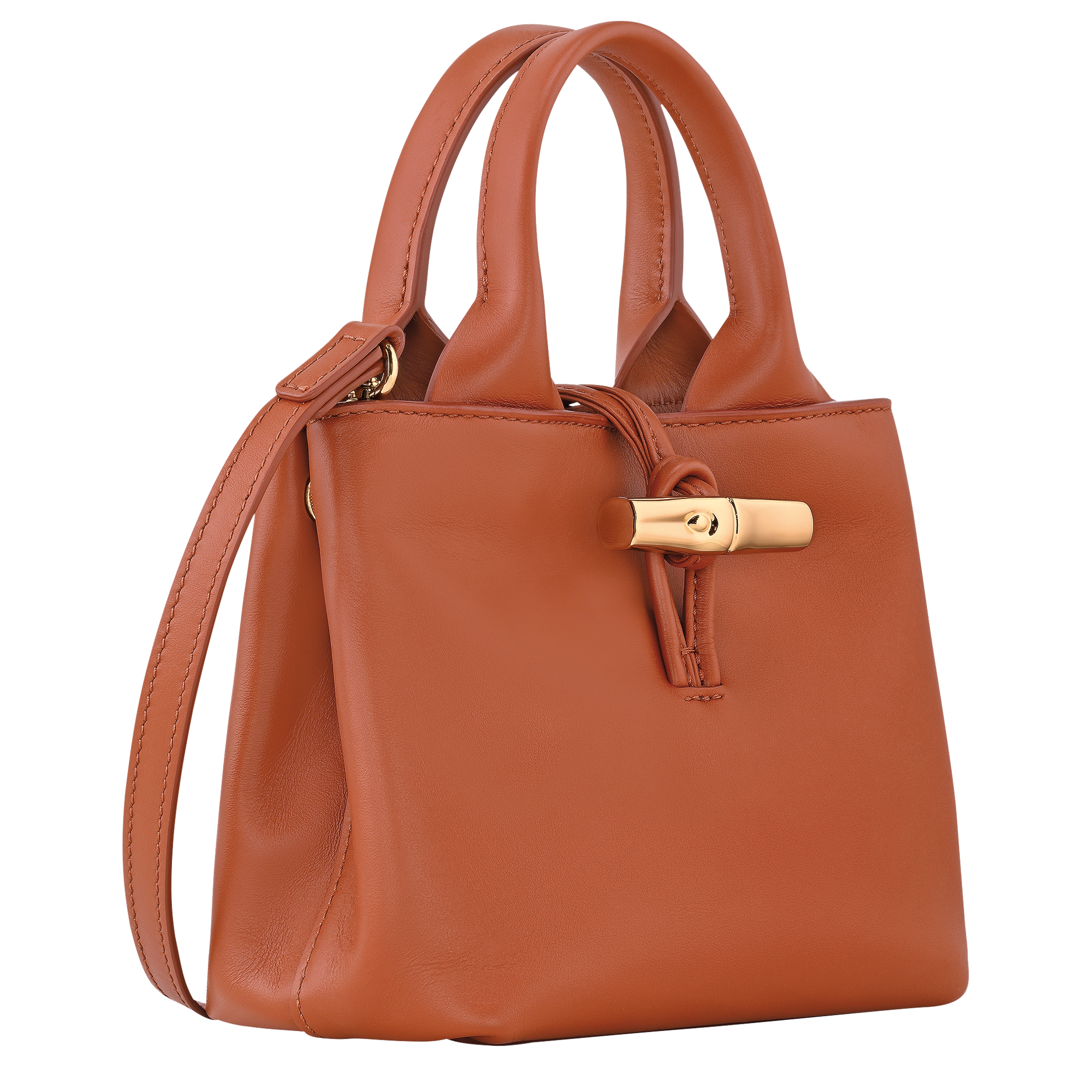 Le Roseau XS Handbag Bark - Leather