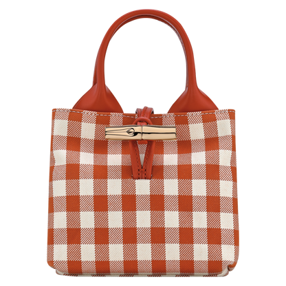 Le Roseau XS Handbag Bark - Canvas