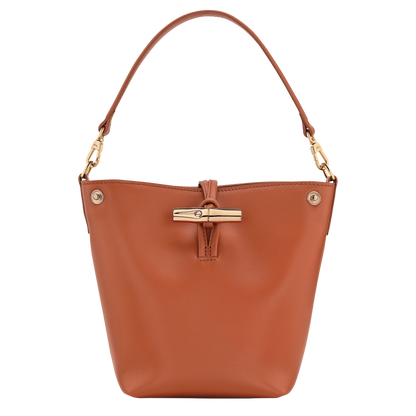 Le Roseau XS Bucket bag Bark - Leather