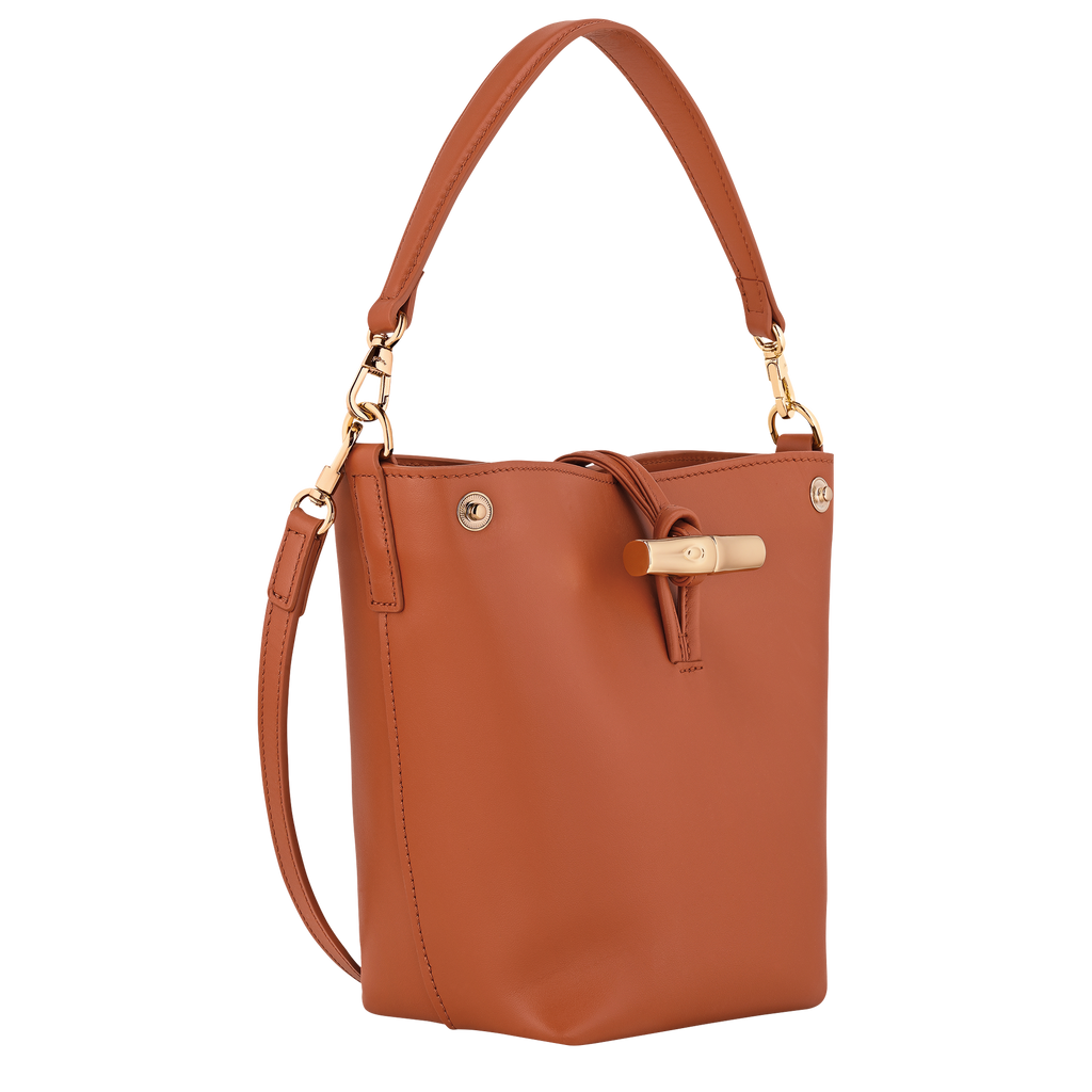 Le Roseau XS Bucket bag Bark - Leather