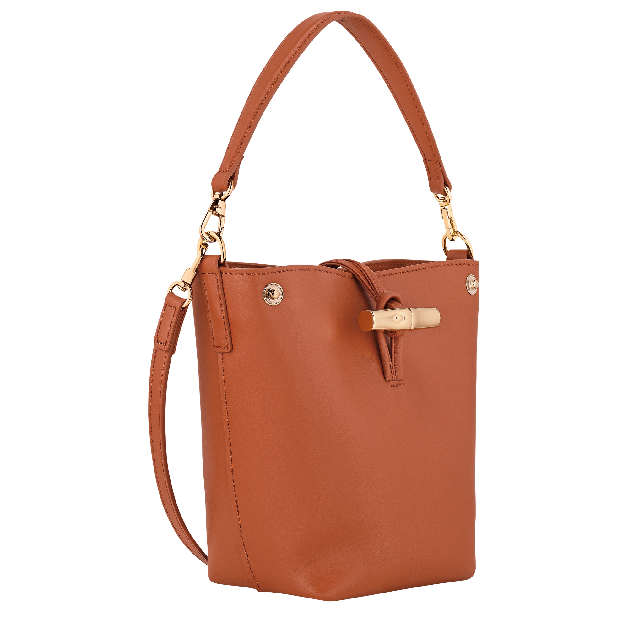 Le Roseau XS Bucket bag Bark - Leather