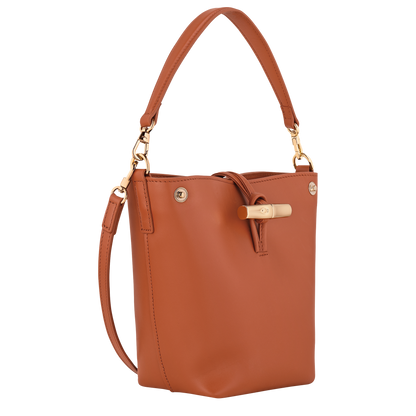 Le Roseau XS Bucket bag Bark - Leather