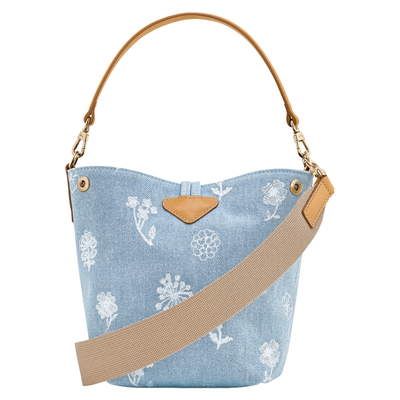 Le Roseau XS Bucket bag Sky Blue - Canvas