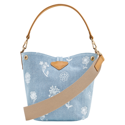 Le Roseau XS Bucket bag Sky Blue - Canvas
