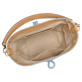 Le Roseau XS Bucket bag Sky Blue - Canvas