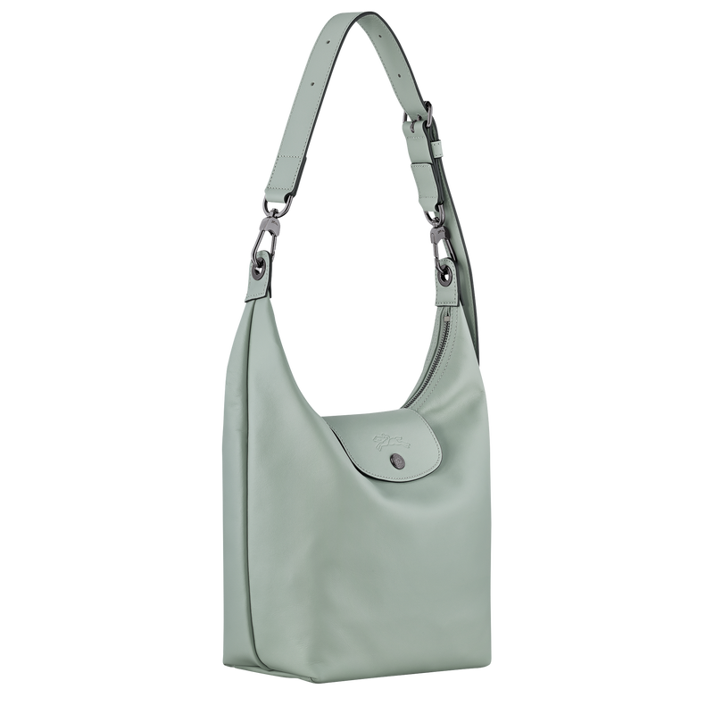 Le Pliage Xtra M Shoulder bag Vervain - Leather