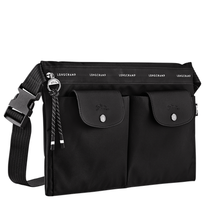 Le Pliage Energy L Crossbody bag Black - Canvas