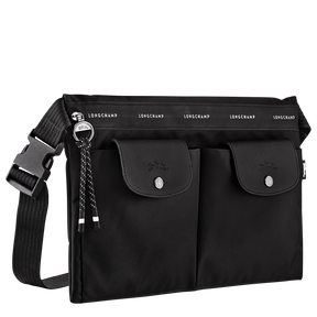 Le Pliage Energy L Crossbody bag Black - Canvas