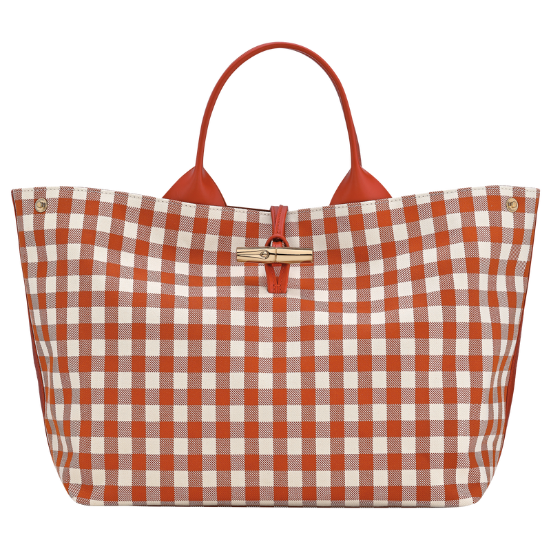 Le Roseau L Handbag Bark - Canvas