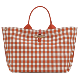 Le Roseau L Handbag Bark - Canvas