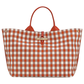 Le Roseau L Handbag Bark - Canvas