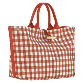 Le Roseau L Handbag Bark - Canvas