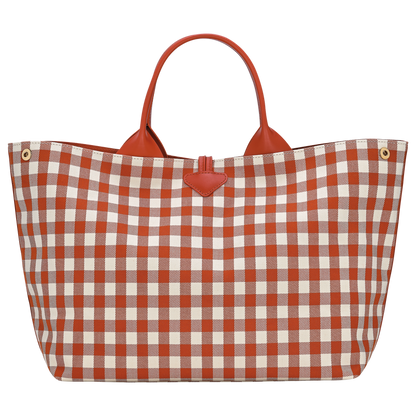 Le Roseau L Handbag Bark - Canvas