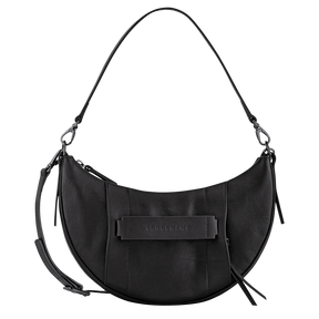 Longchamp 3D S Crossbody bag Black - Leather