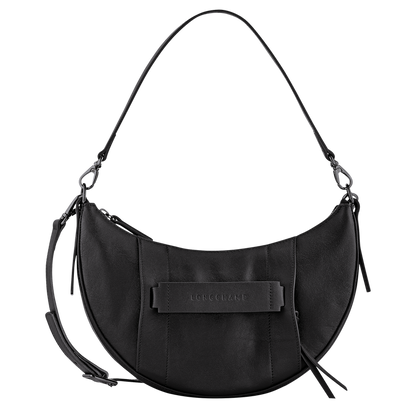 Longchamp 3D S Crossbody bag Black - Leather