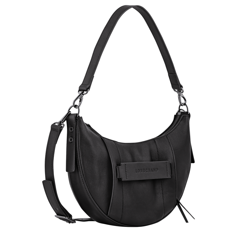 Longchamp 3D S Crossbody bag Black - Leather