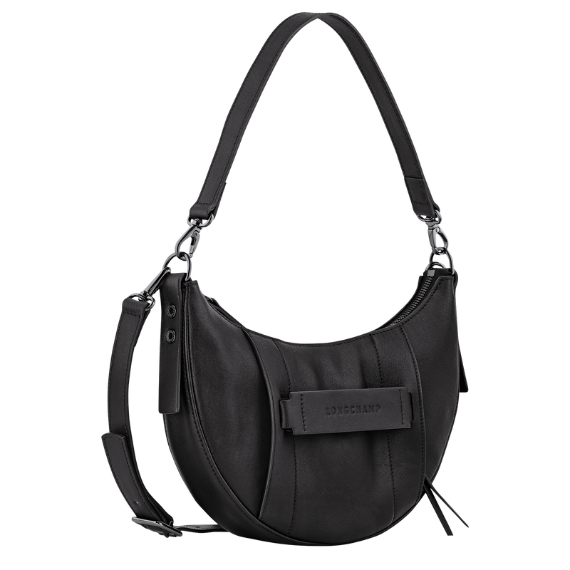 Longchamp 3D S Crossbody bag Black - Leather