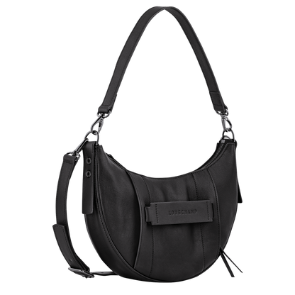 Longchamp 3D S Crossbody bag Black - Leather