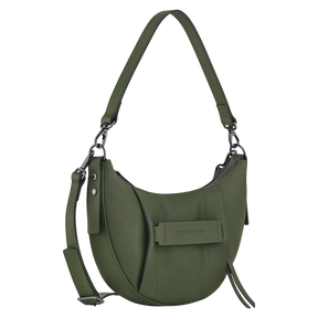 Longchamp 3D S Crossbody bag Khaki - Leather