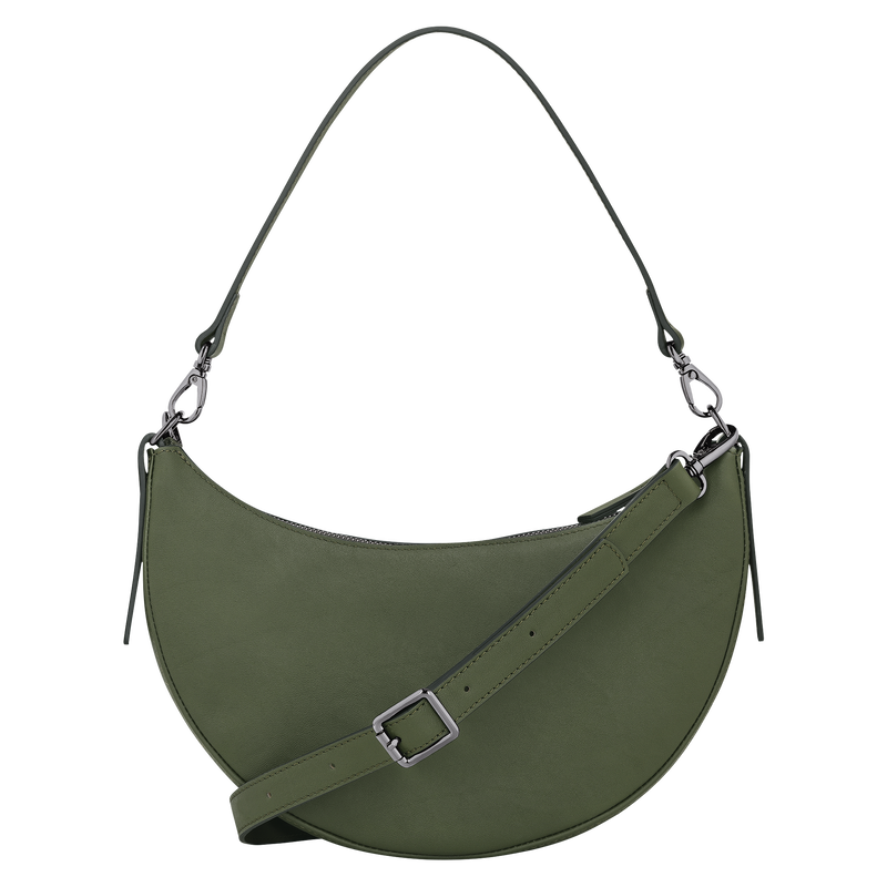 Longchamp 3D S Crossbody bag Khaki - Leather