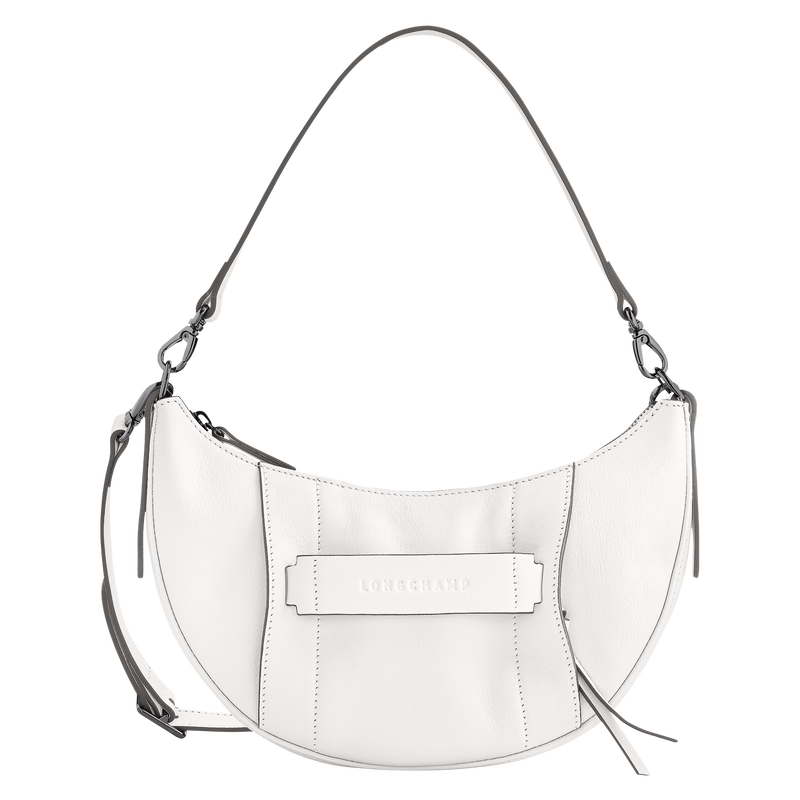 Longchamp 3D S Crossbody bag White - Leather