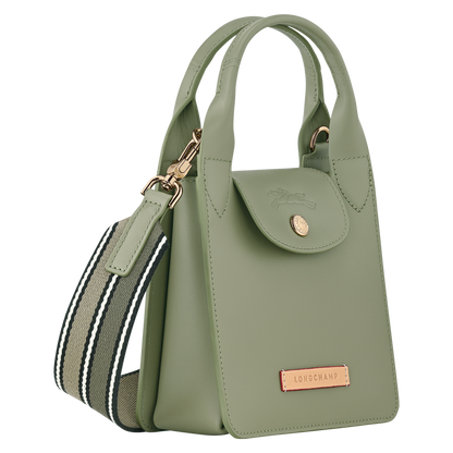 Le Pliage Xtra XS Tote bag Laurel - Leather