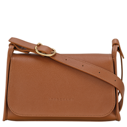 Le Foulonné M Crossbody bag Caramel - Leather