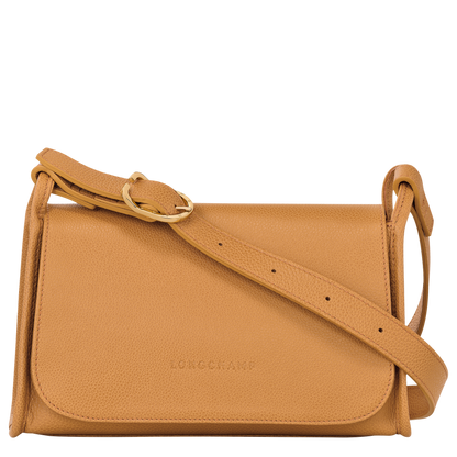 Le Foulonné M Crossbody bag Walnut - Leather