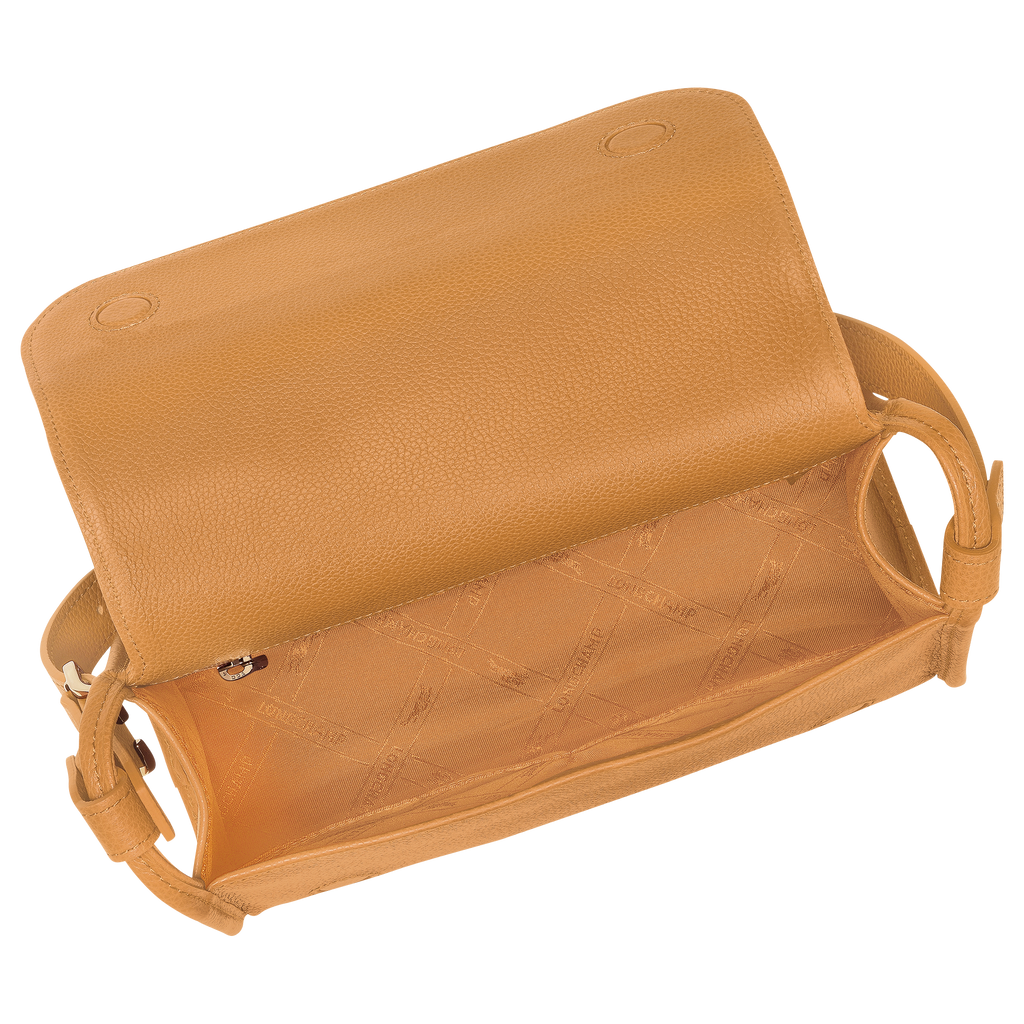 Le Foulonné M Crossbody bag Walnut - Leather