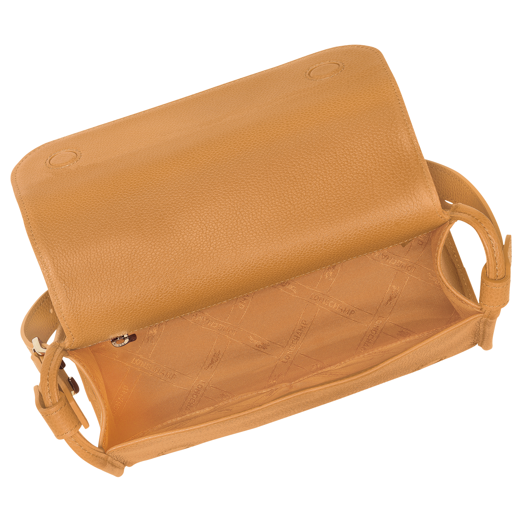 Le Foulonné M Crossbody bag Walnut - Leather