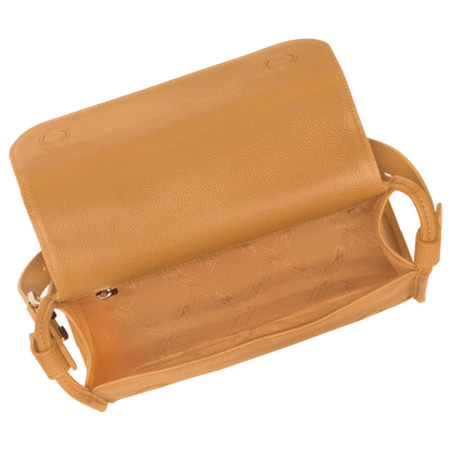 Le Foulonné M Crossbody bag Walnut - Leather