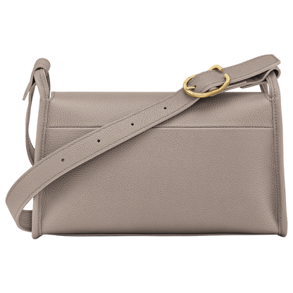 Le Foulonné M Crossbody bag Turtledove - Leather